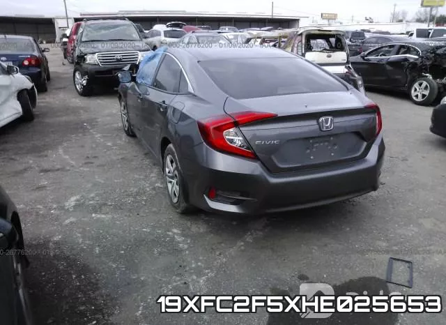 19XFC2F5XHE025653 фото 3