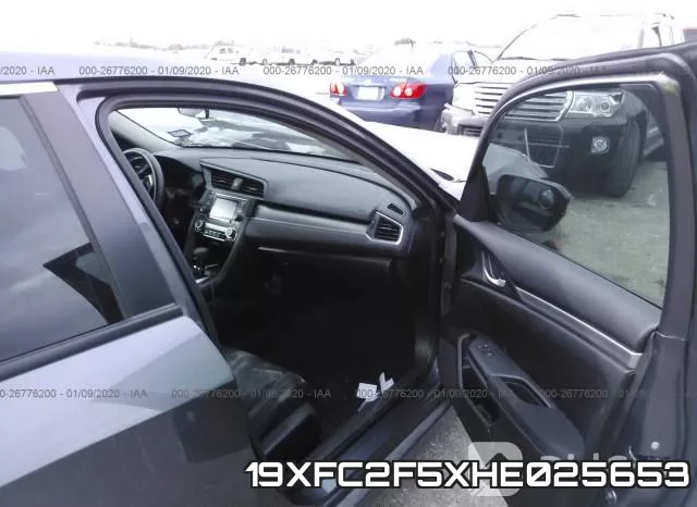 19XFC2F5XHE025653 фото 5