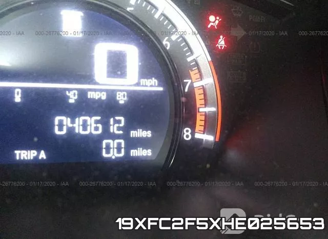 19XFC2F5XHE025653 фото 7