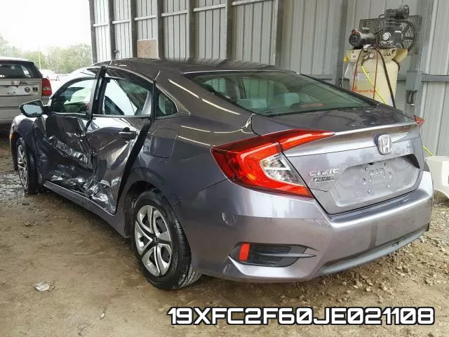 19XFC2F60JE021108 фото 2