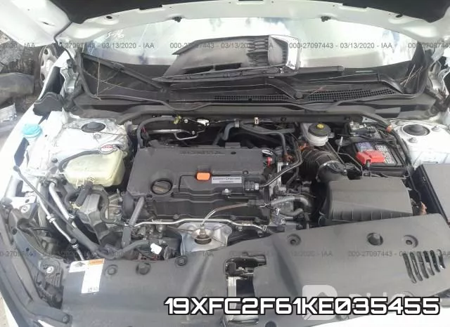 19XFC2F61KE035455 фото 2