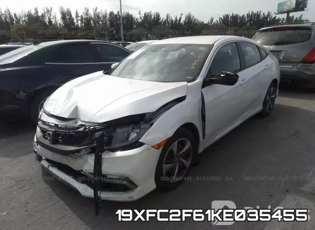 19XFC2F61KE035455 фото 3