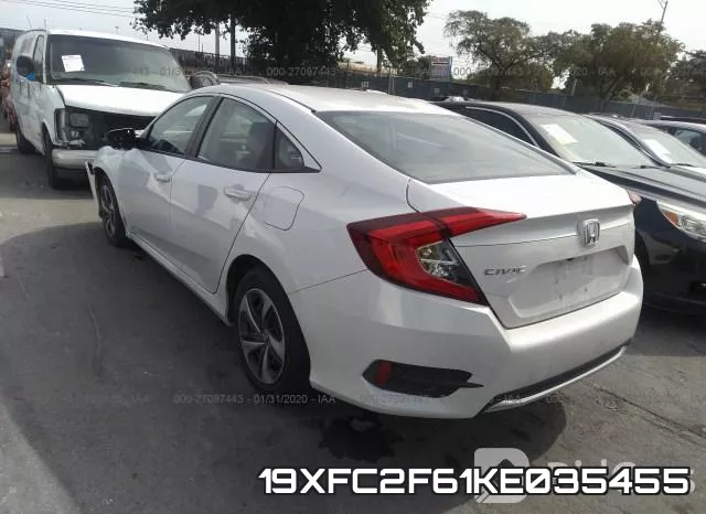 19XFC2F61KE035455 фото 4