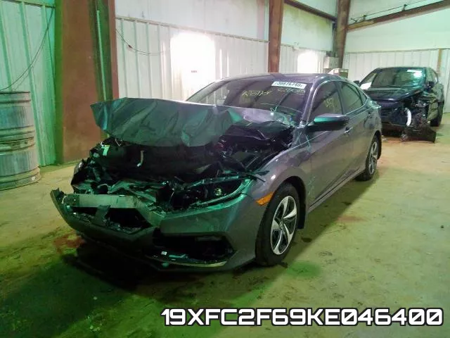 19XFC2F69KE046400 фото 2