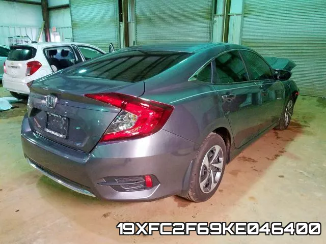 19XFC2F69KE046400 фото 3