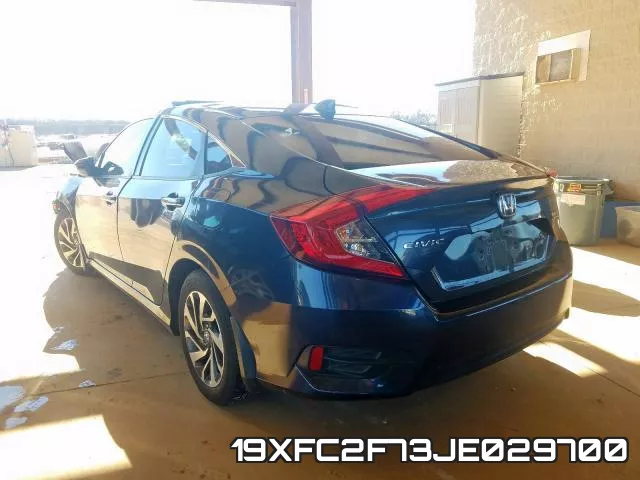 19XFC2F73JE029700 фото 4