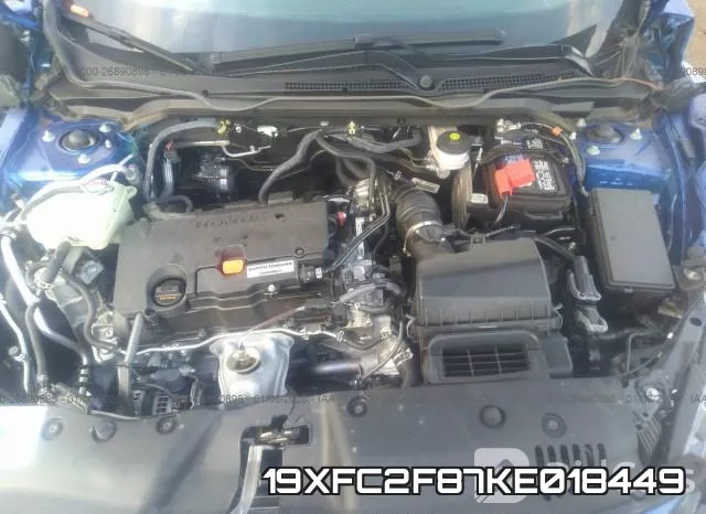 19XFC2F87KE018449 фото 2