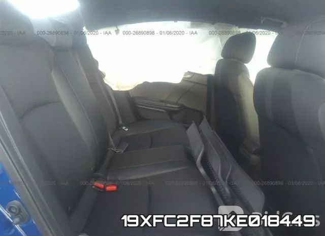 19XFC2F87KE018449 фото 8