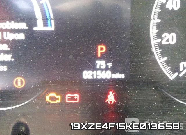 19XZE4F15KE013658 фото 6