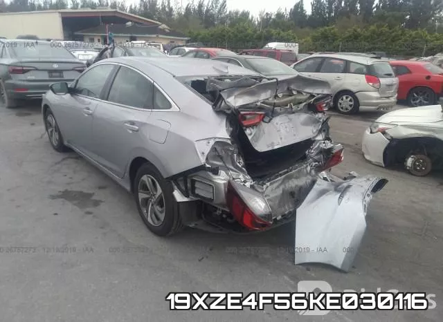 19XZE4F56KE030116 фото 2