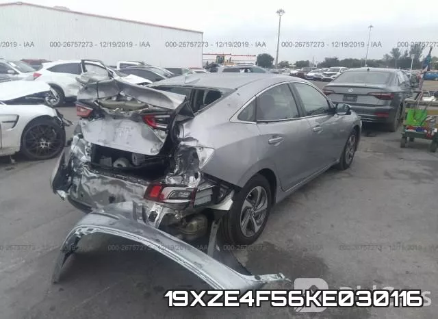19XZE4F56KE030116 фото 3
