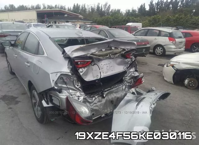19XZE4F56KE030116 фото 5