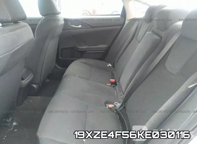 19XZE4F56KE030116 фото 7