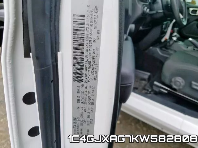 1C4GJXAG7KW582808 фото 2