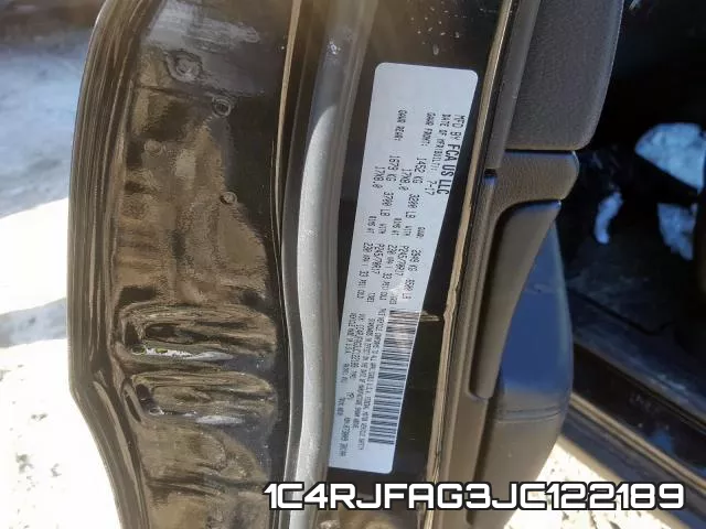 1C4RJFAG3JC122189 фото 2