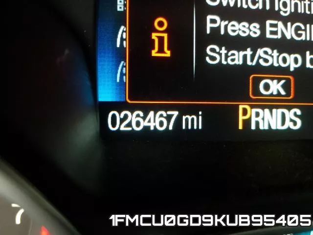 1FMCU0GD9KUB95405 фото 6