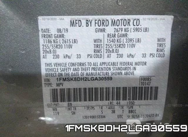 1FMSK8DH2LGA30559 фото 9