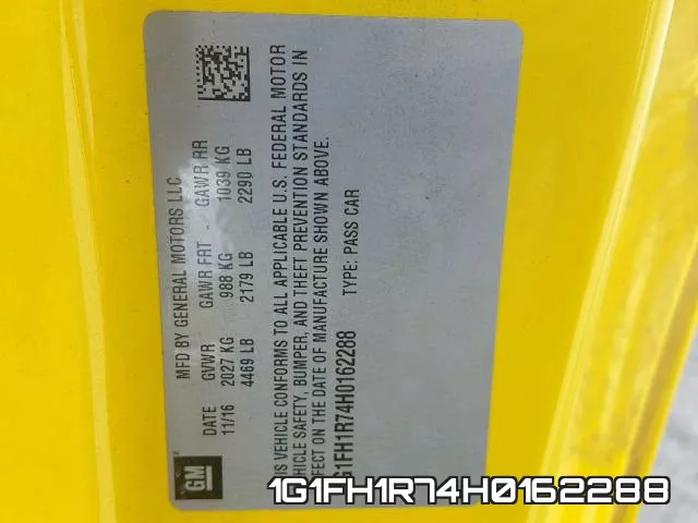 1G1FH1R74H0162288 фото 2