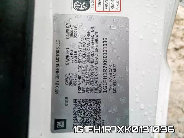 1G1FH1R7XK0131036 фото 2