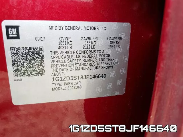 1G1ZD5ST8JF146640 фото 2