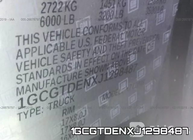 1GCGTDENXJ1298487 фото 8