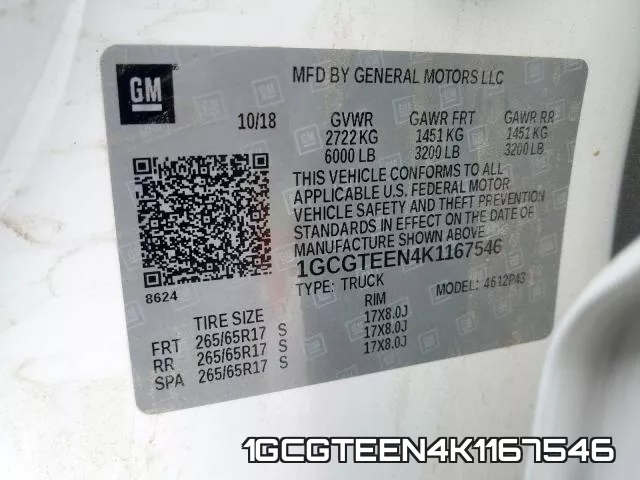 1GCGTEEN4K1167546 фото 2