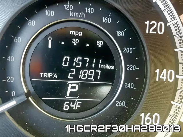 1HGCR2F30HA288013 фото 7