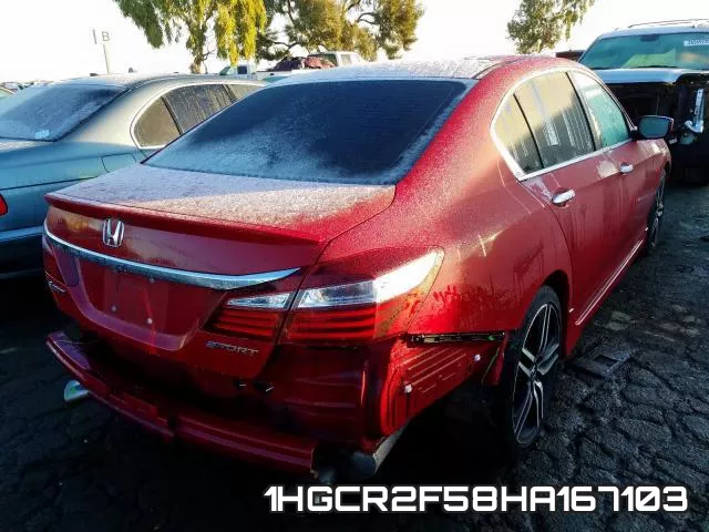 1HGCR2F58HA167103 фото 3