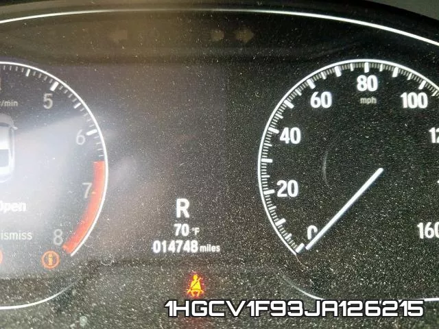 1HGCV1F93JA126215 фото 6