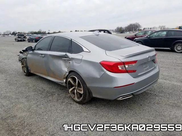 1HGCV2F36KA029559 фото 3