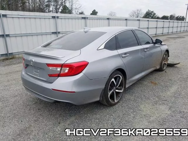 1HGCV2F36KA029559 фото 4