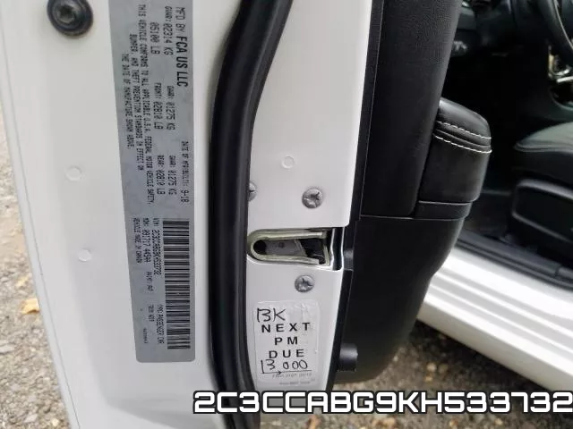2C3CCABG9KH533732 фото 2