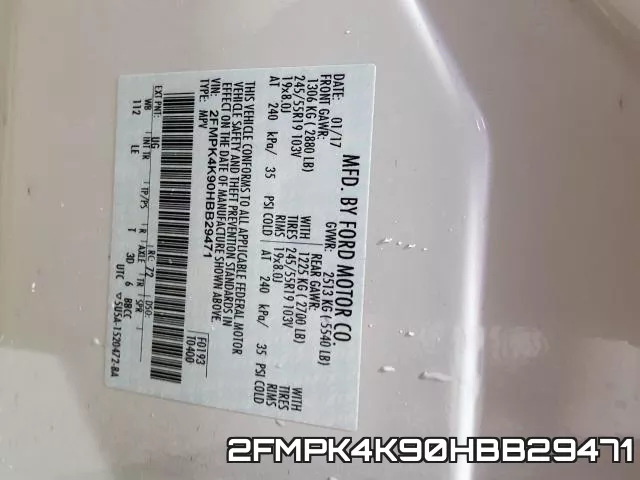 2FMPK4K90HBB29471 фото 2