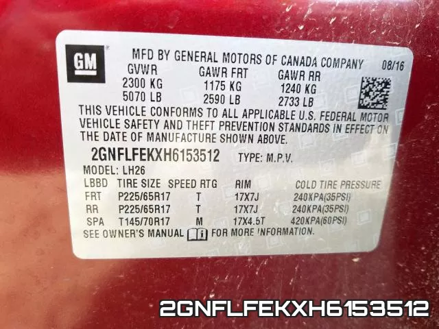 2GNFLFEKXH6153512 фото 2