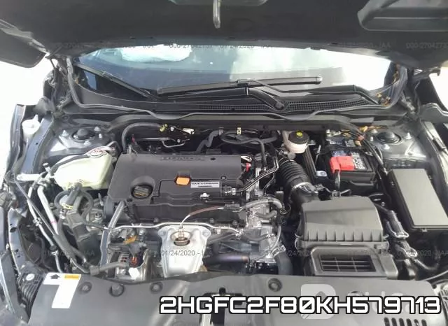 2HGFC2F80KH579713 фото 2