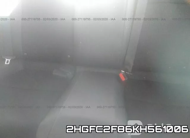 2HGFC2F86KH561006 фото 6