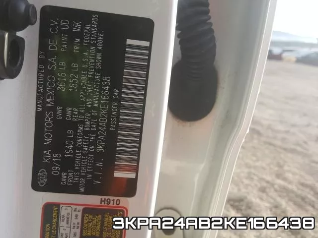 3KPA24AB2KE166438 фото 2