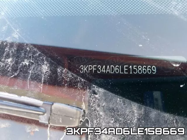 3KPF34AD6LE158669 фото 2