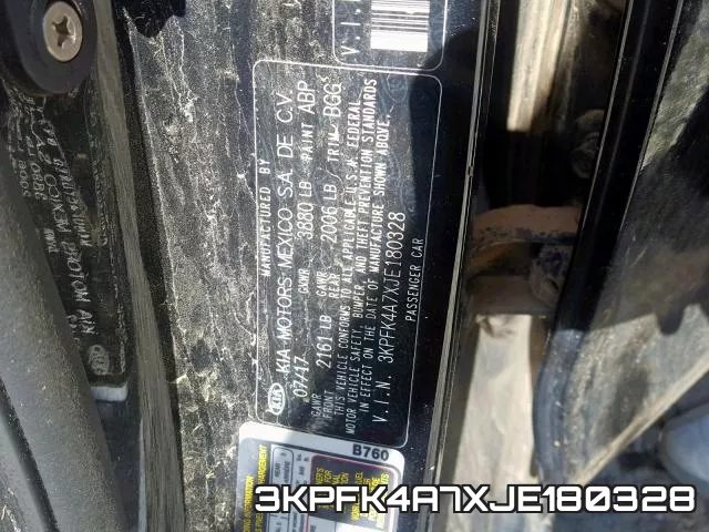 3KPFK4A7XJE180328 фото 2