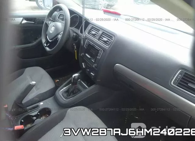 3VW2B7AJ6HM240226 фото 6