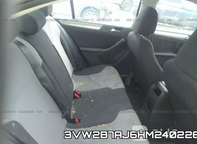 3VW2B7AJ6HM240226 фото 7