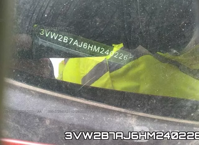 3VW2B7AJ6HM240226 фото 8