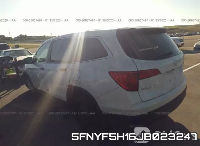 5FNYF5H16JB023247 фото 3