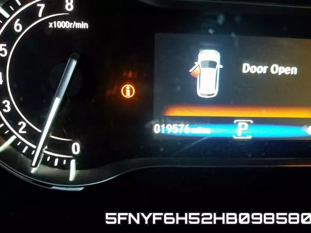 5FNYF6H52HB098580 фото 5