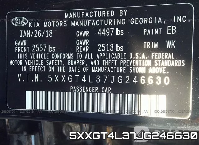 5XXGT4L37JG246630 фото 6