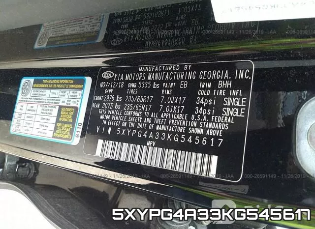 5XYPG4A33KG545617 фото 7