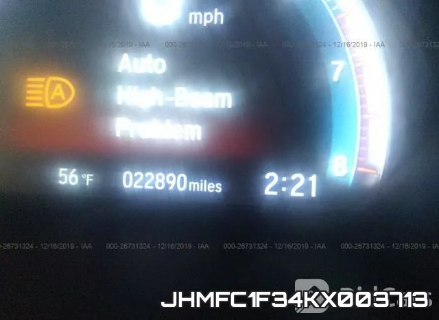 JHMFC1F34KX003713 фото 6