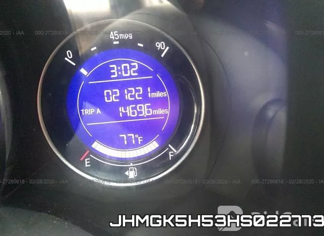 JHMGK5H53HS022773 фото 6