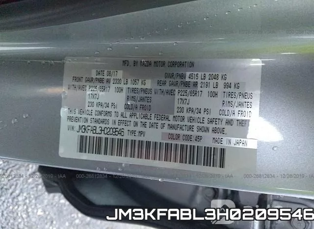 JM3KFABL3H0209546 фото 4