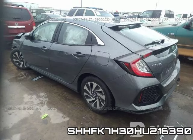 SHHFK7H30HU216390 фото 3
